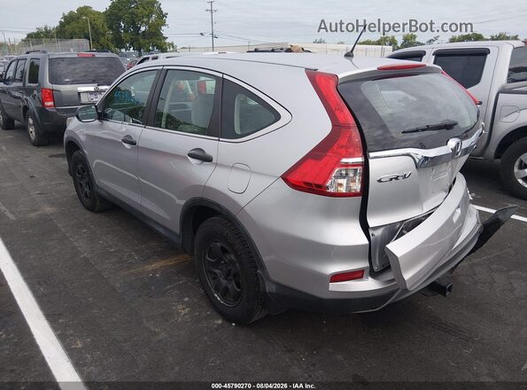 2HKRM4H34GH718827 2016 HONDA CR-V Серебряный Задняя левая четверть