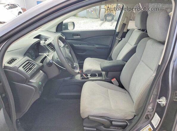2HKRM4H35GH612399 2016 HONDA CR-V Gray Widok wnętrza z przodu