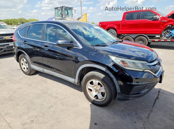 2HKRM4H36GH617479 2016 HONDA CR-V Black Front right