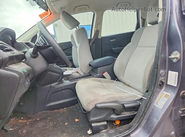 2HKRM4H37GH610833 2016 HONDA CR-V Charcoal Widok wnętrza z przodu