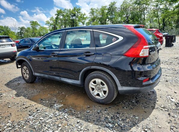 2HKRM4H37GH618592 2016 HONDA CR-V Black Rear left