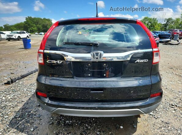 2HKRM4H37GH618592 2016 HONDA CR-V Black Rear view