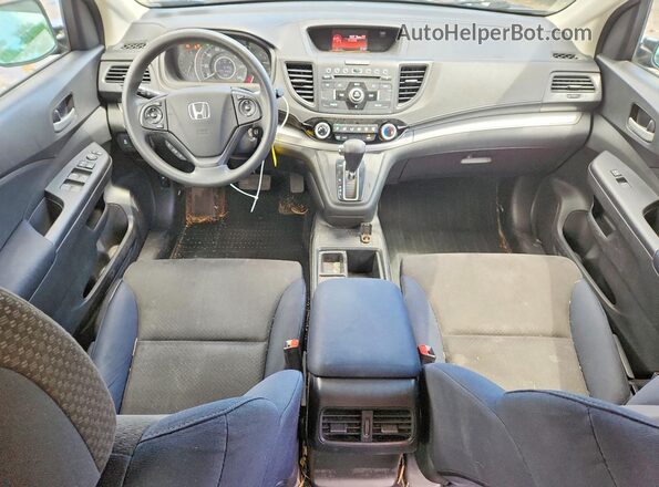 2HKRM4H37GH618592 2016 HONDA CR-V Black Dashboard view