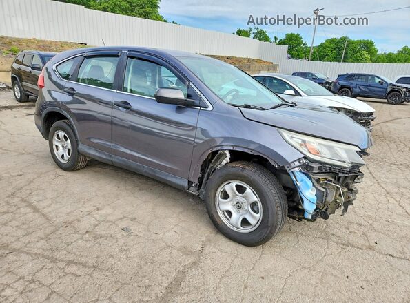 2HKRM4H3XGH638920 2016 HONDA CR-V Gray Передня права чверть