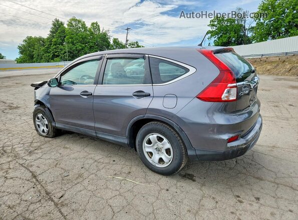 2HKRM4H3XGH638920 2016 HONDA CR-V Gray Задня ліва чверть