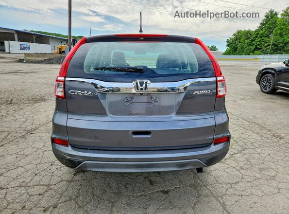 2HKRM4H3XGH638920 2016 HONDA CR-V Gray Вид ззаду