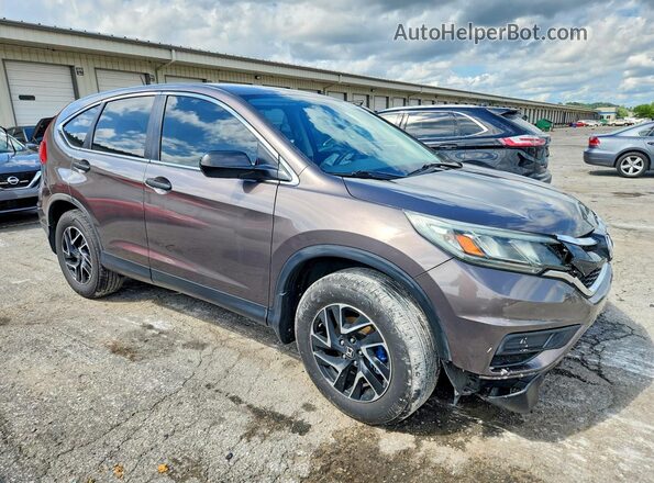 2HKRM4H40GH693501 2016 HONDA CR-V Серый Передняя правая четверть