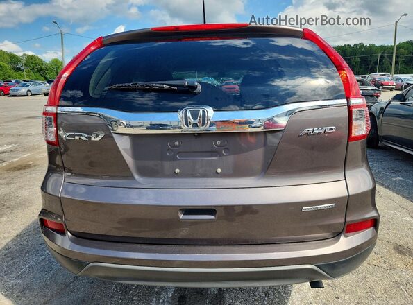 2HKRM4H40GH693501 2016 HONDA CR-V Серый Вид сзади