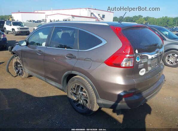 2HKRM4H41GH674097 2016 HONDA CR-V Brown Trasero izquierdo