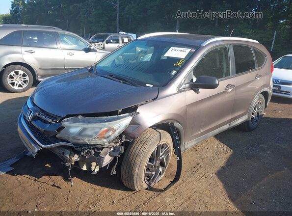 2HKRM4H41GH674097 2016 HONDA CR-V Brown Vista tres cuartos delantera izquierda