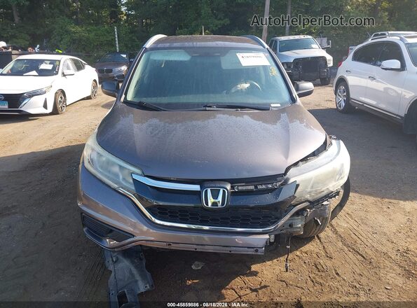 2HKRM4H41GH674097 2016 HONDA CR-V Brown Vista del cuadro de instrumentos