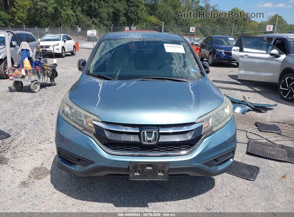2HKRM4H45GH609401 2016 HONDA CR-V Blue ხელსაწყოთა პანელის ხედი