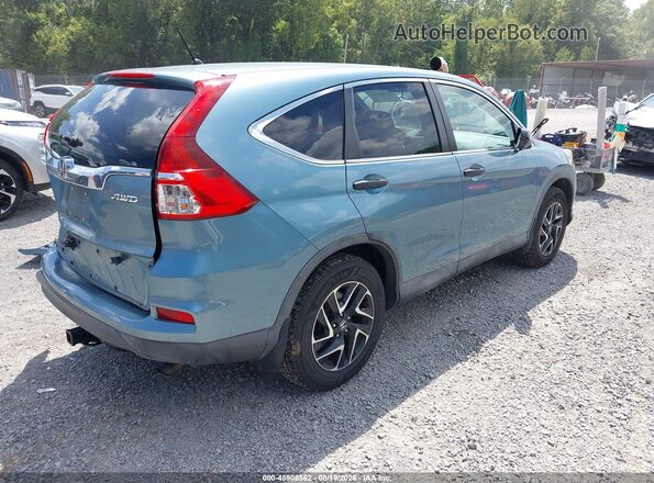 2HKRM4H45GH609401 2016 HONDA CR-V Blue უკანა მარჯვენა
