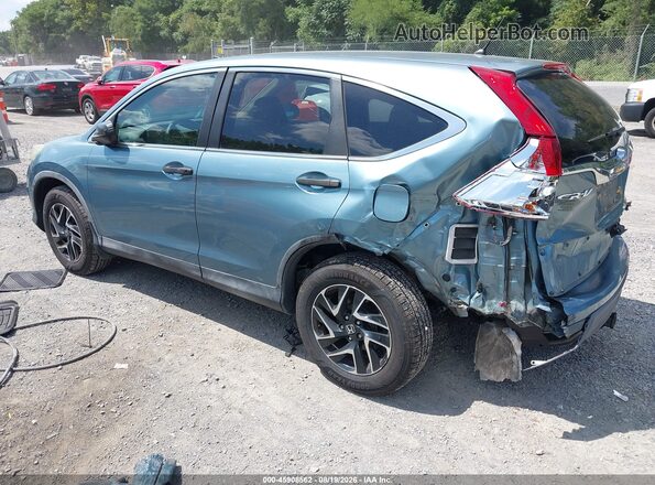 2HKRM4H45GH609401 2016 HONDA CR-V Blue უკანა მარცხენა