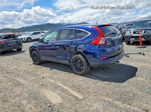 2HKRM4H45GH667377 2016 HONDA CR-V Синий Задняя левая четверть