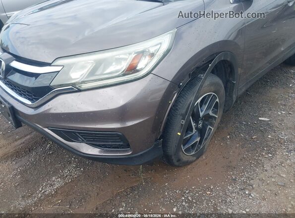 2HKRM4H45GH702032 2016 HONDA CR-V Brown Widok z przodu