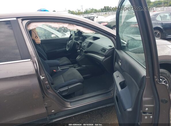 2HKRM4H45GH702032 2016 HONDA CR-V Brown Widok wnętrza z przodu