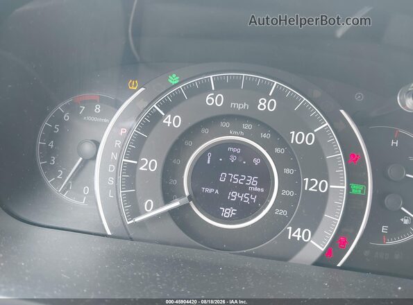 2HKRM4H45GH702032 2016 HONDA CR-V Brown 