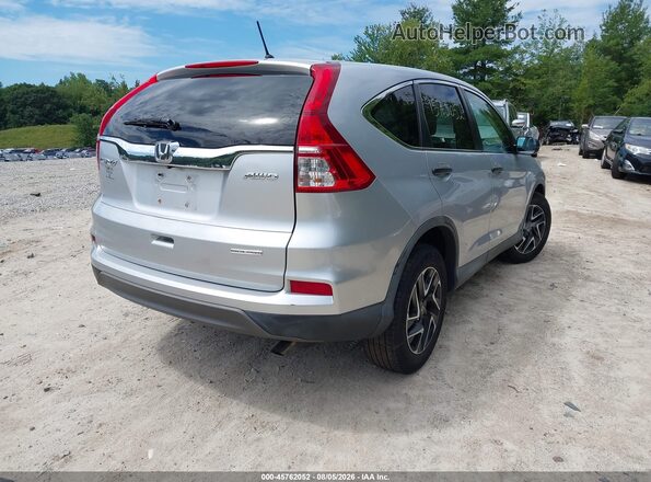 2HKRM4H47GH659782 2016 HONDA CR-V Silver Հետևի աջ