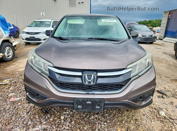 2HKRM4H49GH683050 2016 HONDA CR-V Gray წინა ხედი