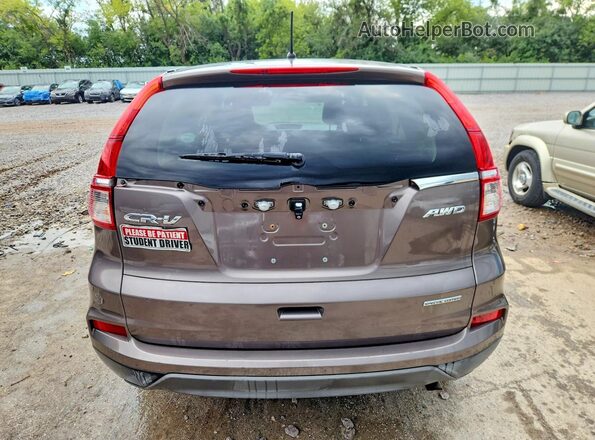 2HKRM4H49GH683050 2016 HONDA CR-V Gray უკანა ხედი