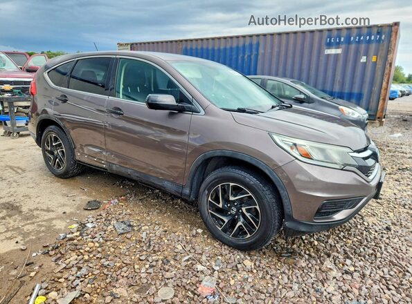 2HKRM4H49GH683050 2016 HONDA CR-V Gray წინა მარჯვენა