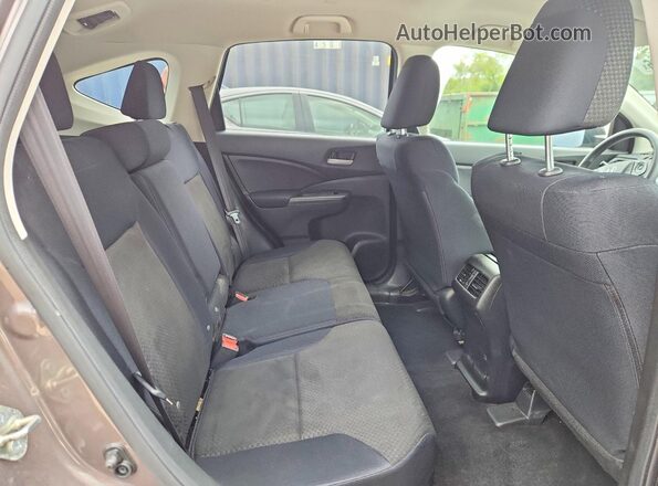 2HKRM4H49GH683050 2016 HONDA CR-V Gray უკანა სალონის ხედი