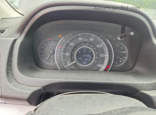 2HKRM4H49GH683050 2016 HONDA CR-V Gray ხელსაწყოთა პანელის ხედი