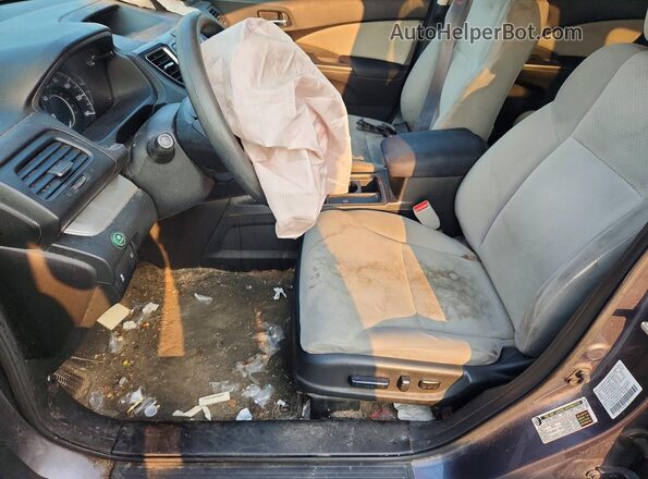 2HKRM4H50GH672673 2016 HONDA CR-V Gray წინა სალონის ხედი