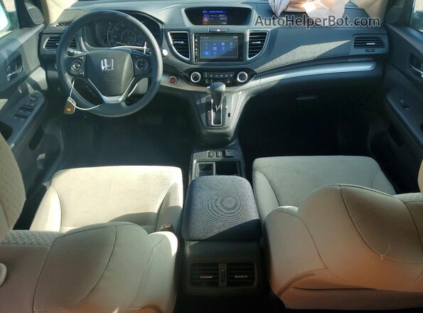 2HKRM4H52GH640453 2016 HONDA CR-V Blue Vista del salpicadero