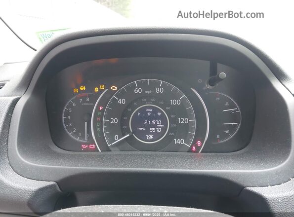 2HKRM4H52GH656801 2016 HONDA CR-V Silver უკანა სავარძლების ხედი