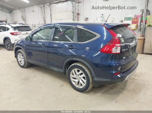 2HKRM4H52GH674831 2016 HONDA CR-V Blue Առջևի ձախ երեք քառորդ տեսարան