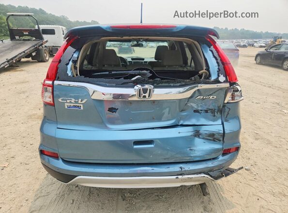 2HKRM4H52GH683495 2016 HONDA CR-V Blue Rear view