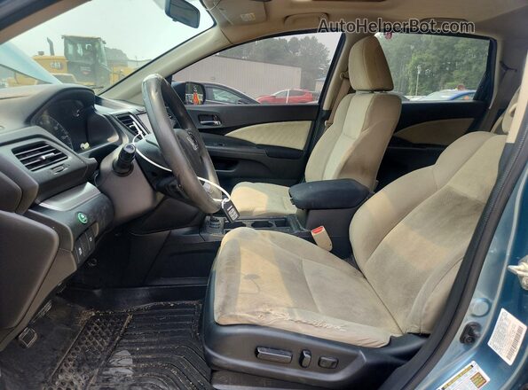 2HKRM4H52GH683495 2016 HONDA CR-V Blue Front interior view