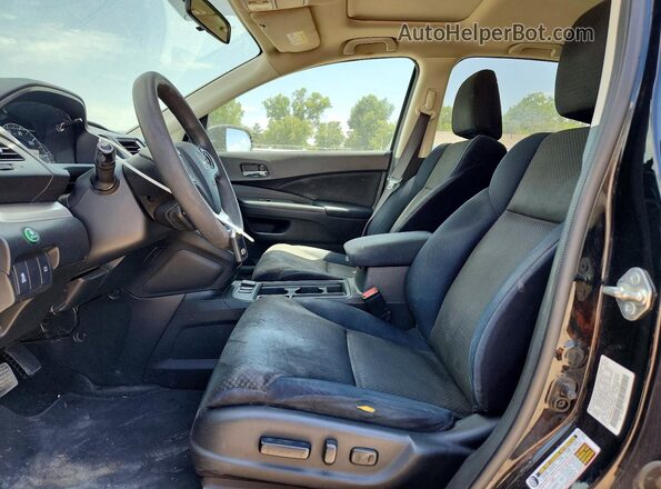 2HKRM4H53GH705021 2016 HONDA CR-V Gray Вид салону спереду