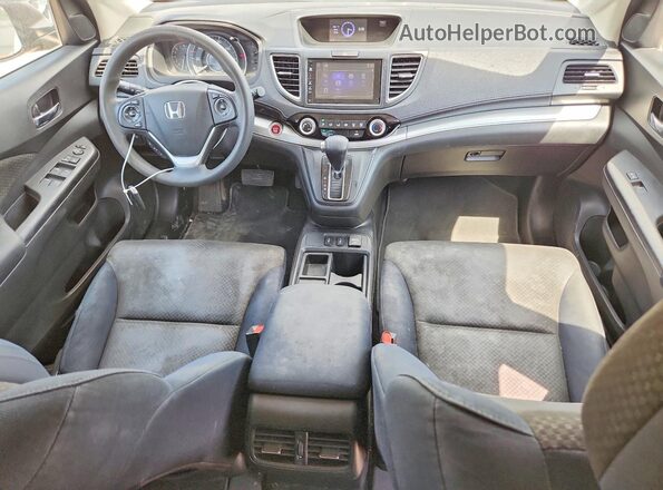 2HKRM4H53GH705021 2016 HONDA CR-V Gray Вид панелі приладів