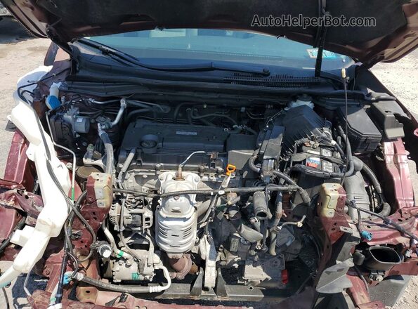 2HKRM4H53GH721610 2016 HONDA CR-V Maroon Vista del compartimento del motor