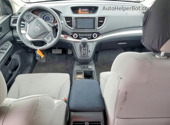 2HKRM4H54GH660428 2016 HONDA CR-V Burgundy Вид панелі приладів