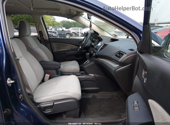 2HKRM4H54GH669906 2016 HONDA CR-V Navy Вид салону спереду