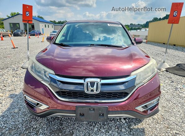 2HKRM4H55GH687735 2016 HONDA CR-V Maroon Widok z przodu