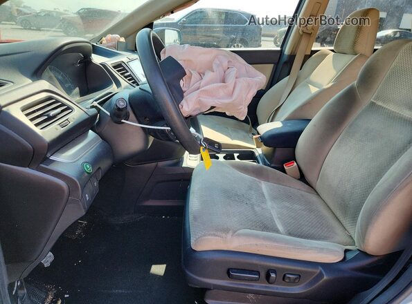 2HKRM4H55GH688416 2016 HONDA CR-V Blue Widok wnętrza z przodu