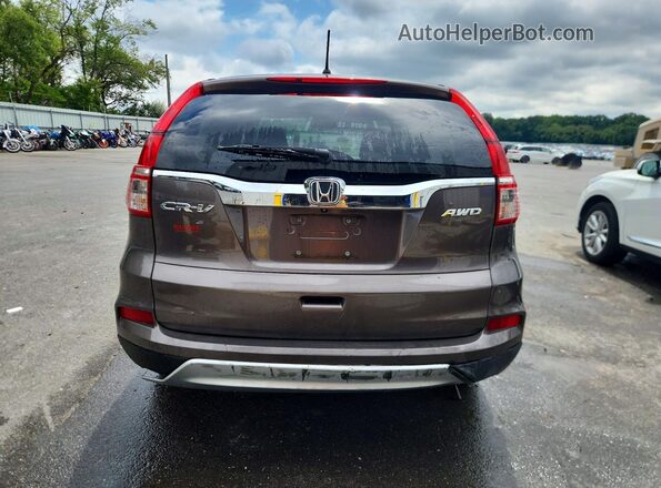 2HKRM4H56GH688019 2016 HONDA CR-V Gray Widok z tyłu
