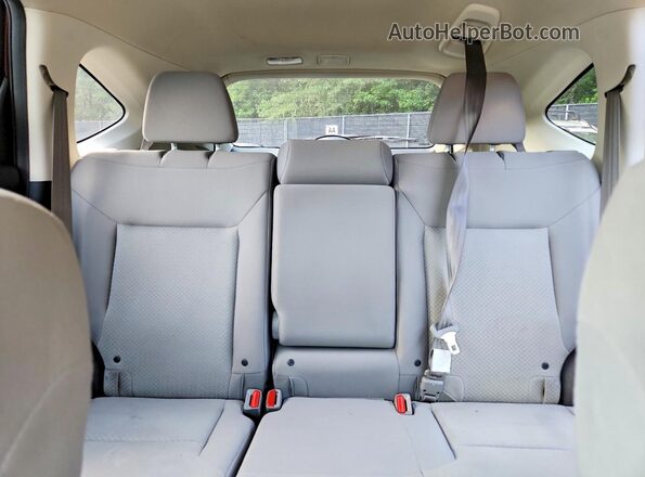 2HKRM4H57GH702767 2016 HONDA CR-V Burgundy Vista de los asientos traseros