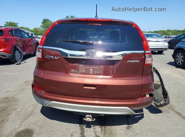 2HKRM4H58GH608686 2016 HONDA CR-V Brown Вид ззаду