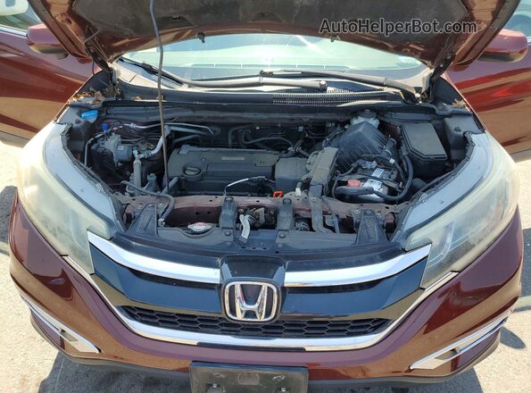 2HKRM4H58GH608686 2016 HONDA CR-V Brown Вид задньої частини салону