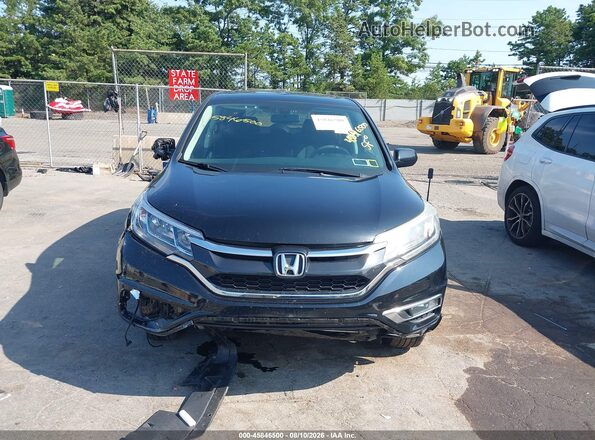 2HKRM4H58GH633944 2016 HONDA CR-V Black Widok zestawu wskaźników