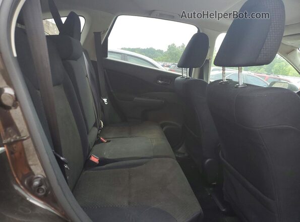 2HKRM4H58GH651618 2016 HONDA CR-V Brown Widok wnętrza z tyłu