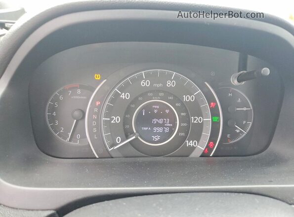 2HKRM4H58GH651618 2016 HONDA CR-V Brown Widok zestawu wskaźników
