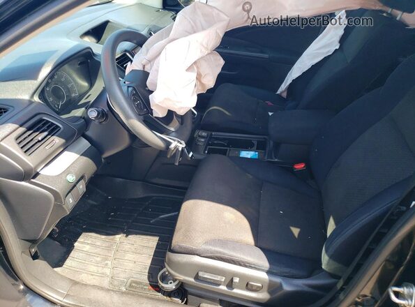 2HKRM4H59GH616084 2016 HONDA CR-V Black Widok wnętrza z przodu