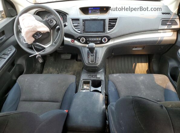 2HKRM4H59GH629403 2016 HONDA CR-V Gray Dashboard view